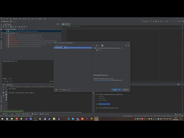 Tutorial GitHub   PyCharm