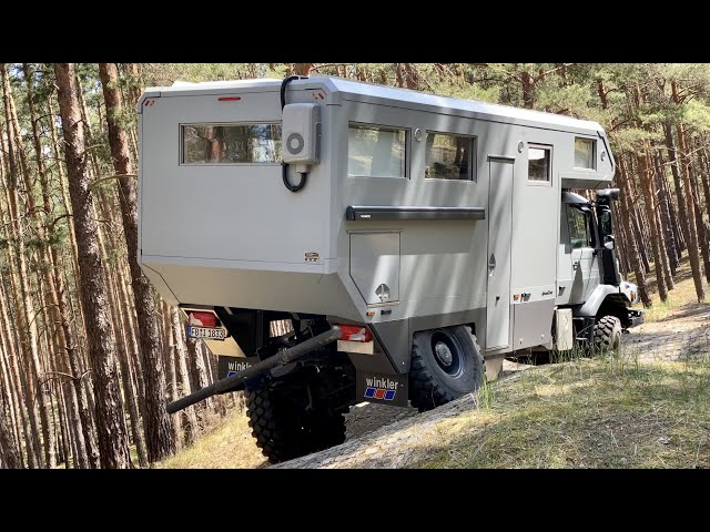 ZETROS Exmo Truck, gesamter Stresstest auf Versuchsgelände Horstwalde! EWR Grand Tour Kabine