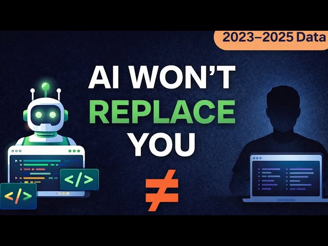 Will AI Replace Software Developers | What Stack Overflow Data (2023–2025) Really Show #ai #aiimpact