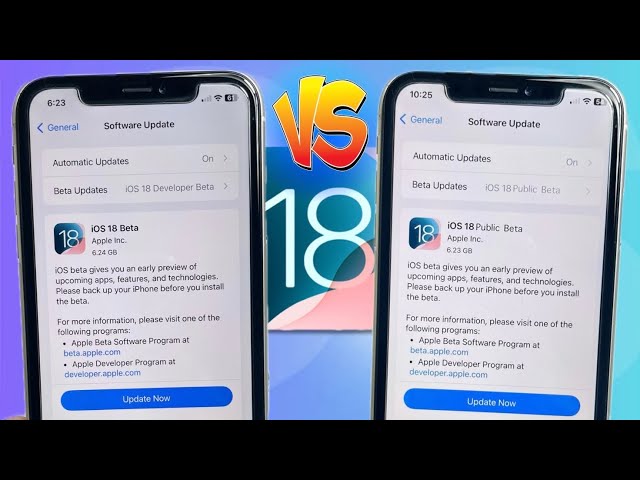 iOS 18 Developer Beta vs iOS 18 Public Beta - Whats the Difference