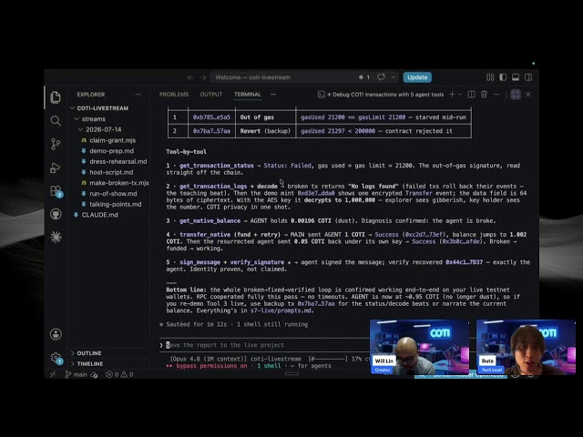 Debug COTI Transactions Like a Pro | 5 AI Agent Tools Every Builder Needs