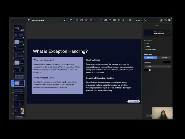 Python Masterclass #8 | File Handling, Exception Handling & Modules | Python Complete Guide