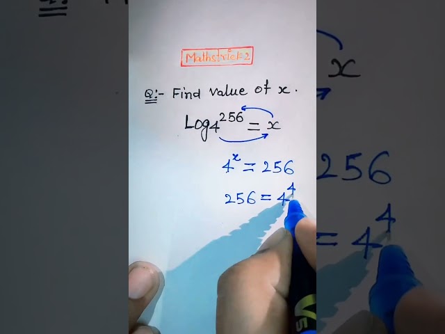 How to solve  log type Question/ #shorts #ytshorts