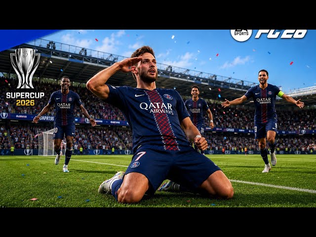 FC 26 - PSG vs. Aston Villa - UEFA Super Cup Final 2026 Full Match | PS5 [4K]