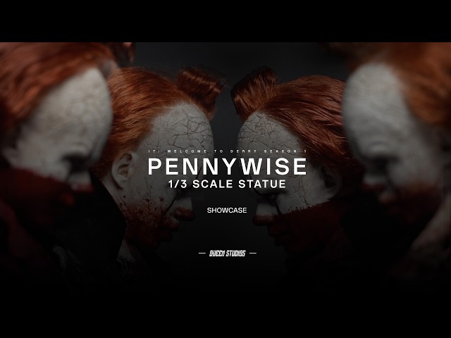 Queen Studios | IT: Welcome to Derry Season 1 | Pennywise 1/3 Scale Statue Showcase