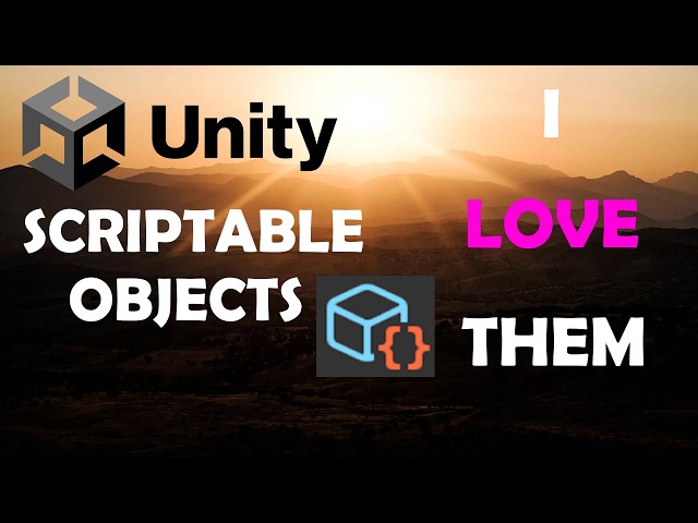 This ONE Feature Makes Unity Development 10x EASIER (Scriptable Objects)