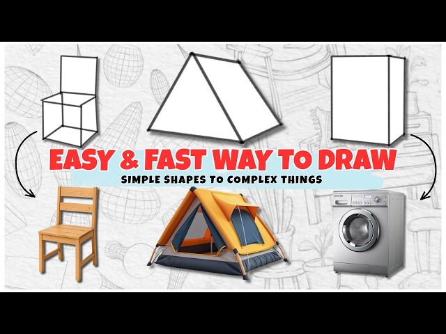 How to Draw ANYTHING Using Simple Shapes