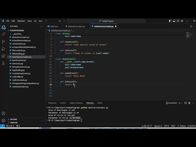 what is inheritance in python with example