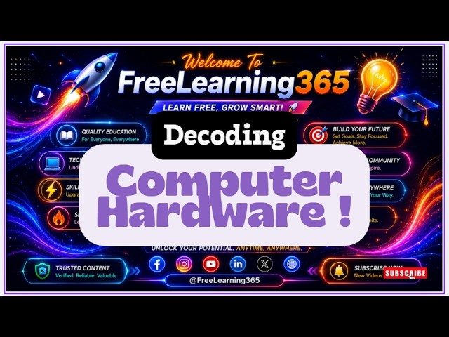 💻 Inside a Computer Explained Like Never Before! | CPU, GPU, RAM & SSD