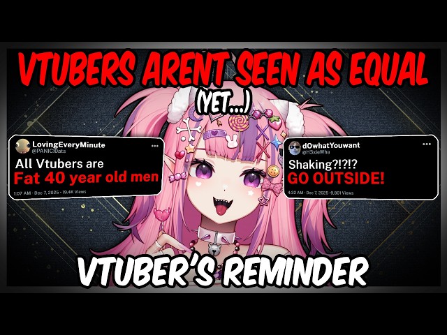 The Vtuber Content Creator Divide.