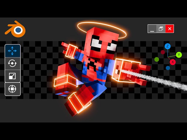 Minecraft ANIMATION | Blender tutorial for beginners