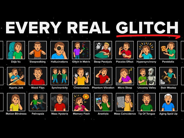 Everyday Real-Life Glitch Explained to Fall Asleep to