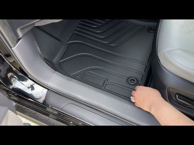 Floor Mats for 2013-2018 Toyota RAV4 Gas Accessories | Full-Coverage Set with Cargo Liner & Backrest