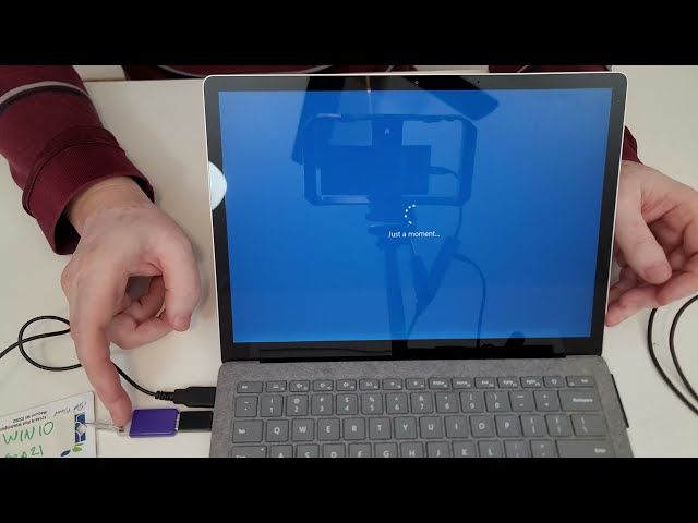 Microsoft Surface Laptop Full restoration from Blue screen of death to functional computer in 20 min
