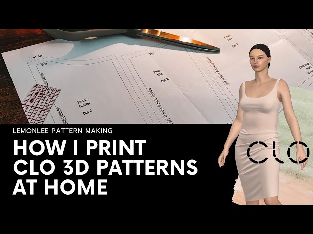 PRINT CLO PATTERNS AT HOME