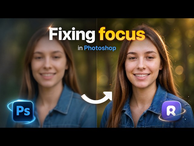 How to Fix the Focus of Any Photo After It Was Taken in Photoshop (Radbin, And It Takes a Minute)