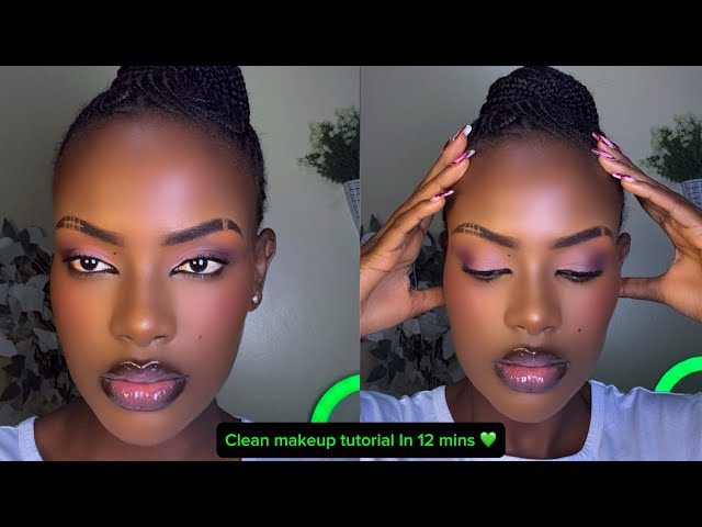 CLEAN MAKEUP TUTORIAL IN 12mins/ Beginners FAVORITE 