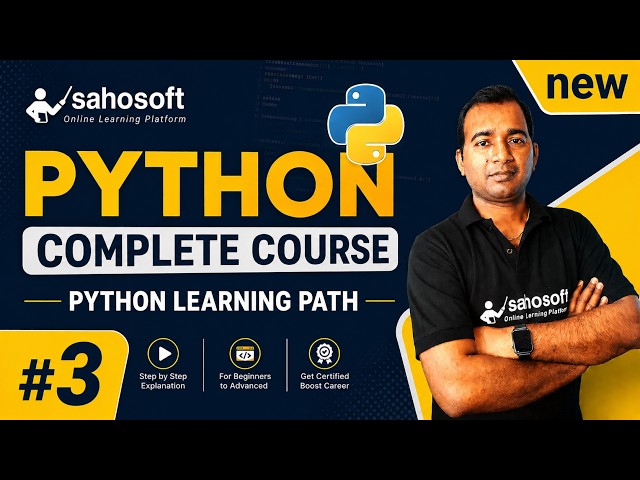 Python Learning path 2026 | Python AI based | Complete Python course Series 2026 | Lecture 3