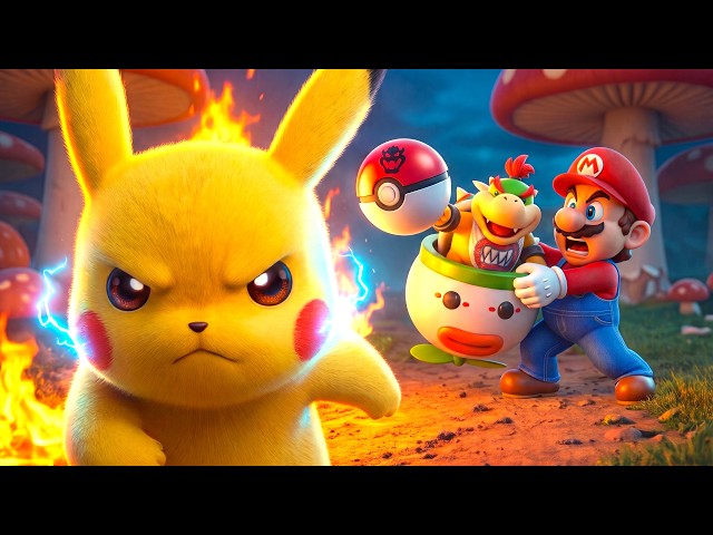 Pikachu is in danger! Can Mario Help?