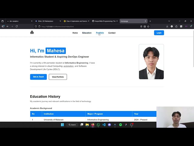 HTML & CSS [Web Programming Course] - Task Building a Homepage