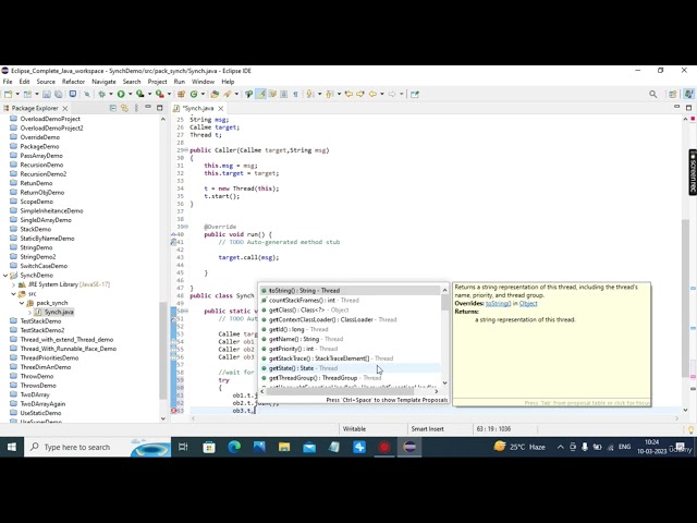 Multithreading practical part2 | Java