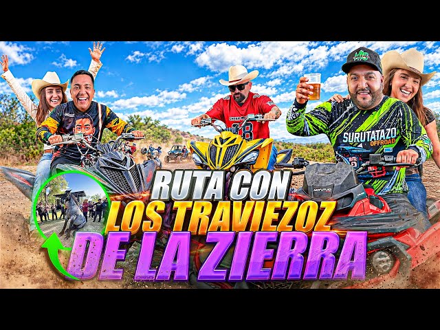 Día de RUTA con Los Traviezoz de la Zierra 😱 e influencers 😱 | Maza Clan