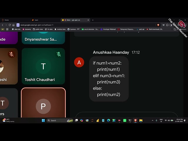 Python lecture 4 | for loop | NMD PVT LTD