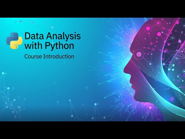 [Data Analysis with Python] 1. Course Introduction