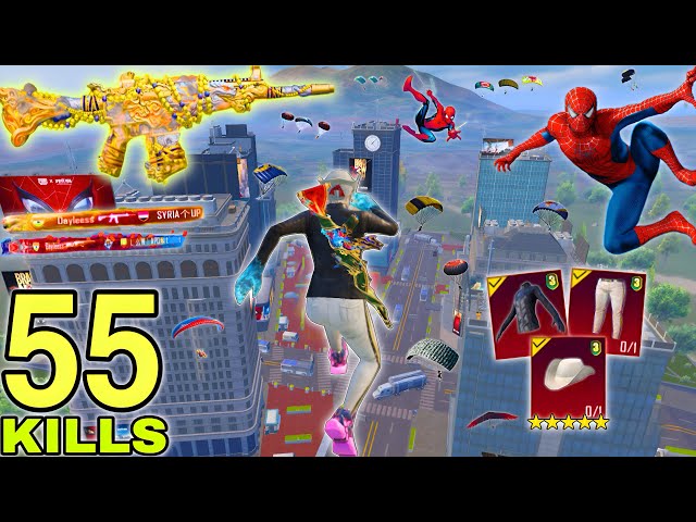wow😍 NEW SPIDERMAN MODE BEST SNIPER GAMEPLAY in NEW SEASON🔥 Pubg Mobile
