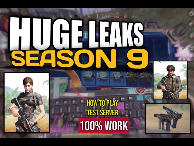 SEASON 9 COD MOBILE TEST SERVER - NEW UPDATES, WARZONE - CHARACTER - GUNSMITH SCORESTREAK