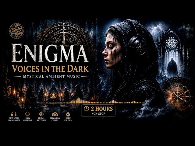 Enigma Voices in the Dark 🌑 2 Hours Non-Stop Mystical Ambient Music