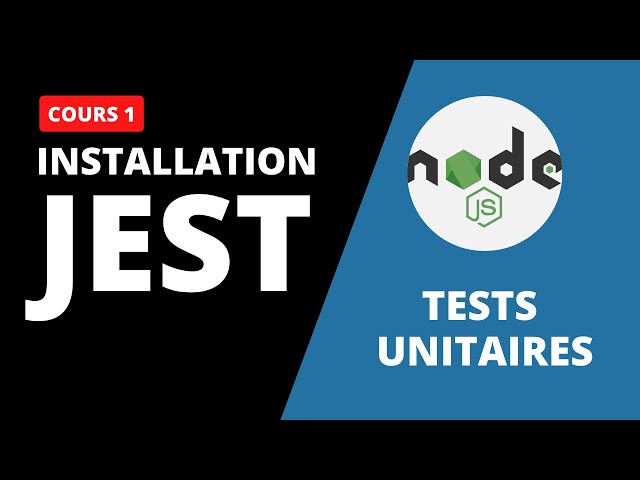 NODE JS - Installing and configuring Jest (unit testing)