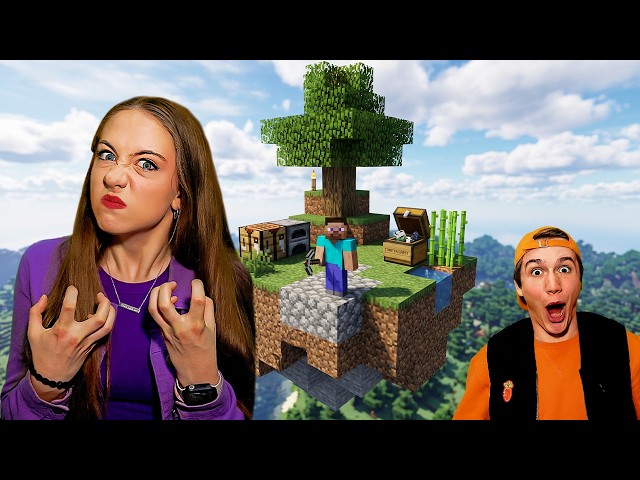 SkyBlock In Real Life In Minecraft?!?!?