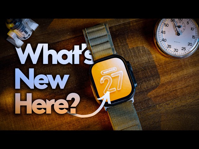 10 MAJOR Changes Coming to Your Apple Watch // WatchOS 27