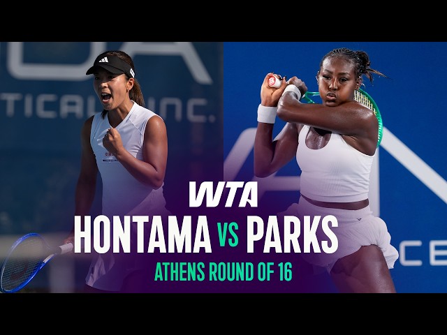 Mai Hontama vs. Alycia Parks | Octavos de final de Atenas 2026 | Resumen del partido de la WTA