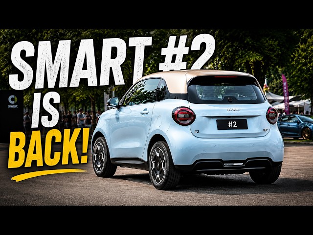 2027 Smart #2 FIRST LOOK – 300 KM Range, 20-Min Charging & Smart Fortwo Comeback!