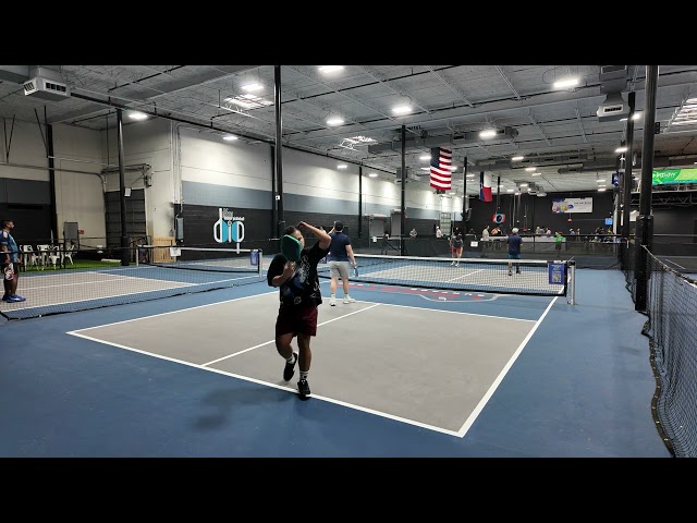 Francis/Andrew v Chris/Rex [ GAME 2 ] at DFW Indoor Pickleball