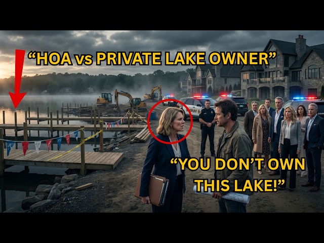 The HOA Tried to Claim My Private Lake After I Moved In  But They Forgot I Own Every Dock Around It!