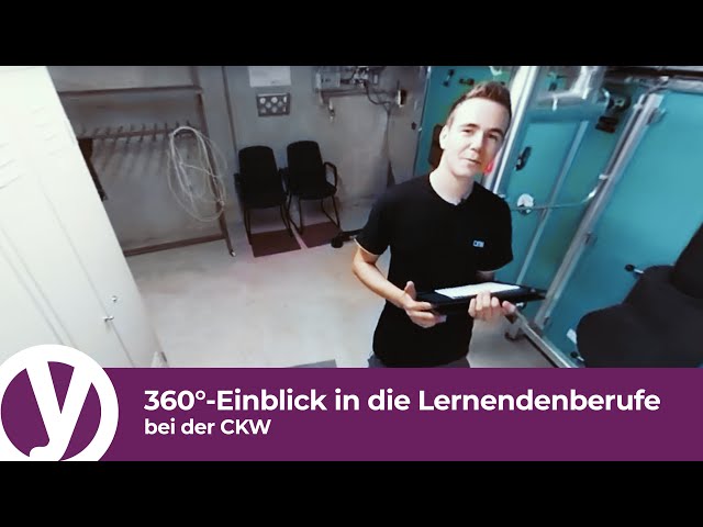 360°-Rundum-Einblick in die diversen Lernendenangebote bei der CKW