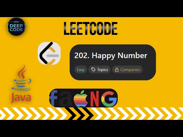 Happy Number || Leetcode - 202 || Java