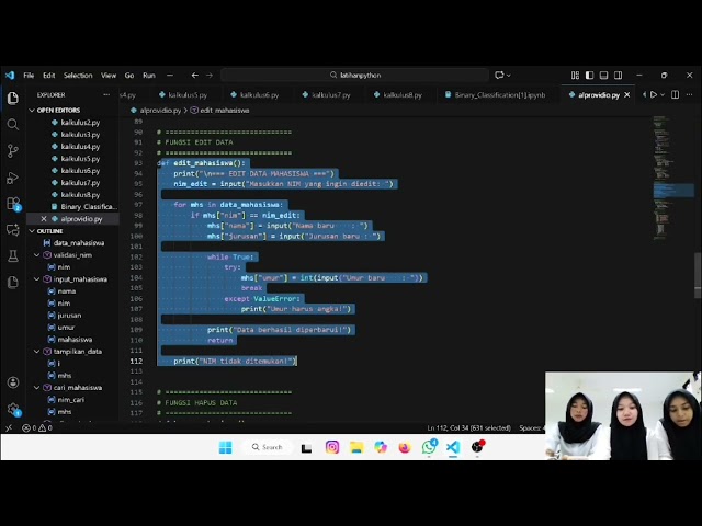 TUGAS KELOMPOK 5 ALGORITMA PEMROGRAMAN