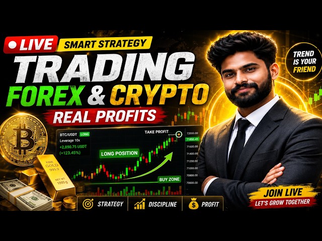 🔥 🔴 LIVE Gold Trading | Bitcoin & Forex Analysis | AUG 16 | #tradinglive #livetrading