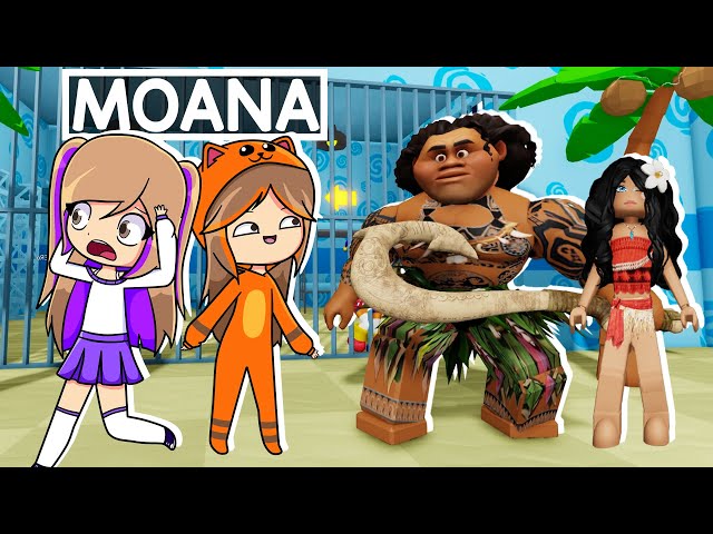 Escape from MOANA's Prison in Roblox with Mandarina