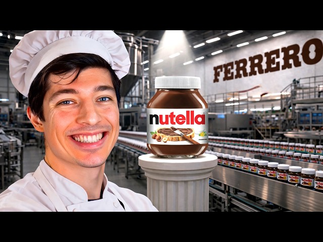 Dentro de FERRERO 🍫 24 horas  en la fábrica de chocolate italiana