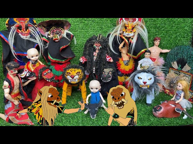 MACAM MACAM BARONGAN ,ada barongan devil ,barongan damayanti , bantengan,reog ponorogo