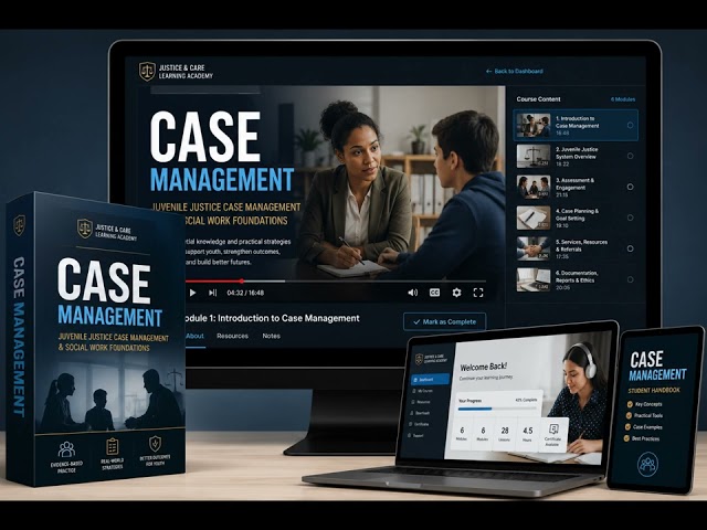 Introduction to Juvenile Justice case Management Part 1