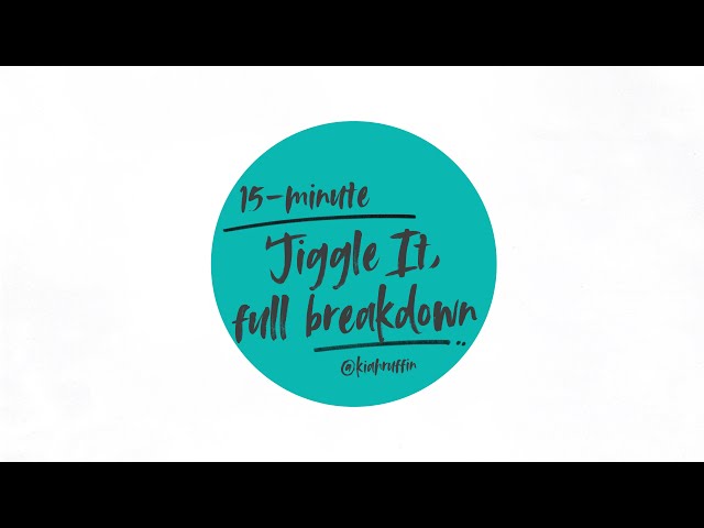 JIGGLE IT LINE DANCE TUTORIAL FULL BREAKDOWN 