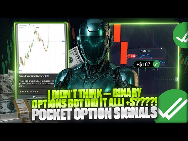 I DIDN'T THINK — BINARY OPTIONS BOT DID IT ALL! | POCKET OPTION SIGNALS | BINARY OPTIONS TUTORIAL