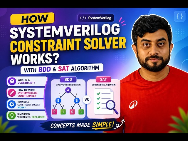 How SystemVerilog Constraint Solver Really Works? | BDD & SAT Algo Explained