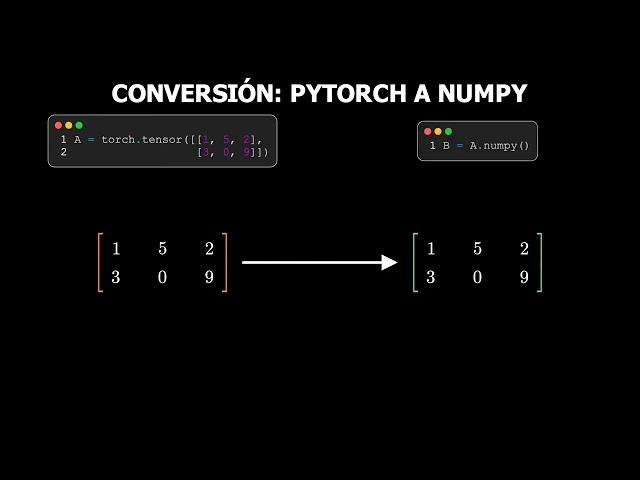 NumPy to PyTorch & Shared Memory Visualized | Conversión y Memoria Compartida